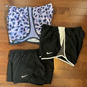 3x Nike Dri Fit Shorts Bundle